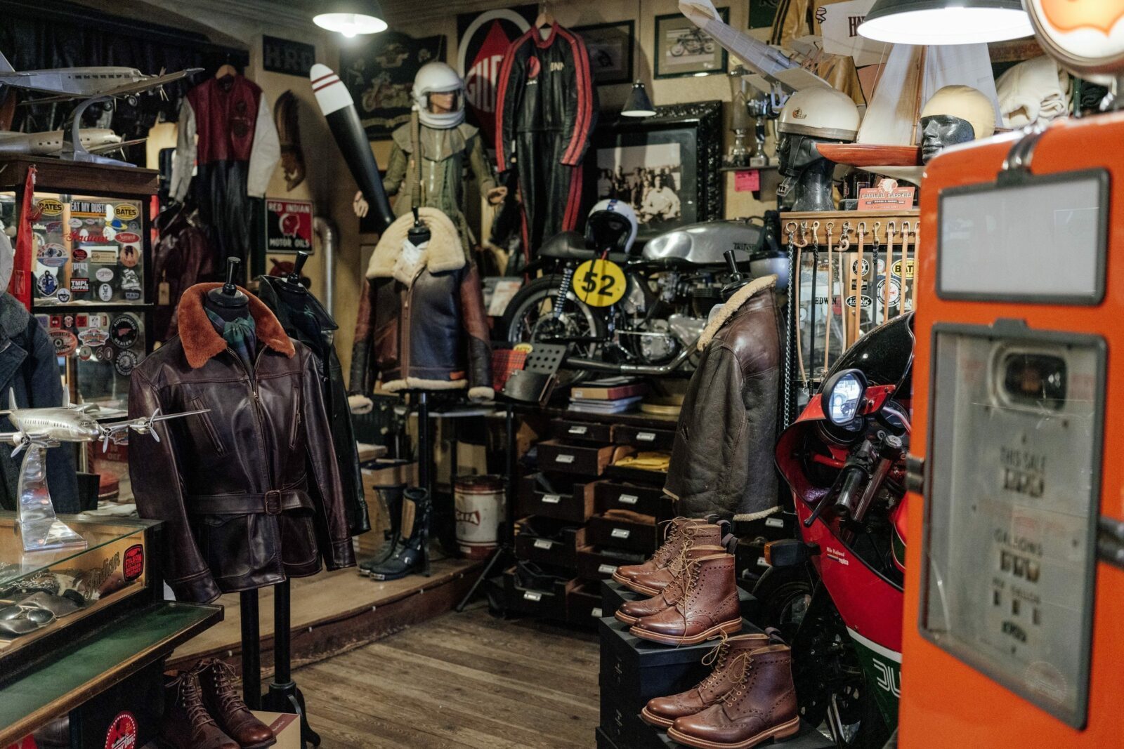 mens shop guide munich near me label biker leather unique helmets gasoline alley store custom made aero leather jackets custom made chippewa Davida filson grenson leuchtfeuer pike brothers