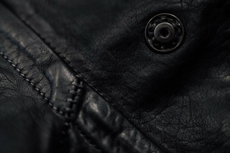 Boris Bidjan Saberi J2 Horse Leather Jacket removable collar