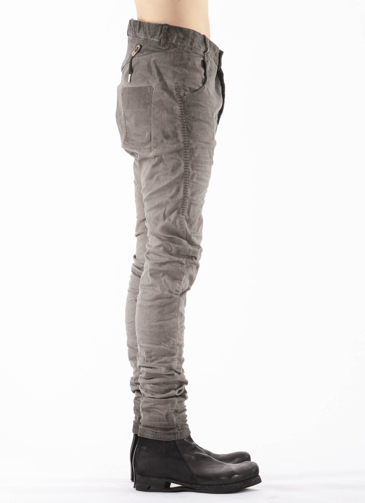 BORIS BIDJAN SABERI P14, faded dark grey, 98% CO / 2% LY (F1939)