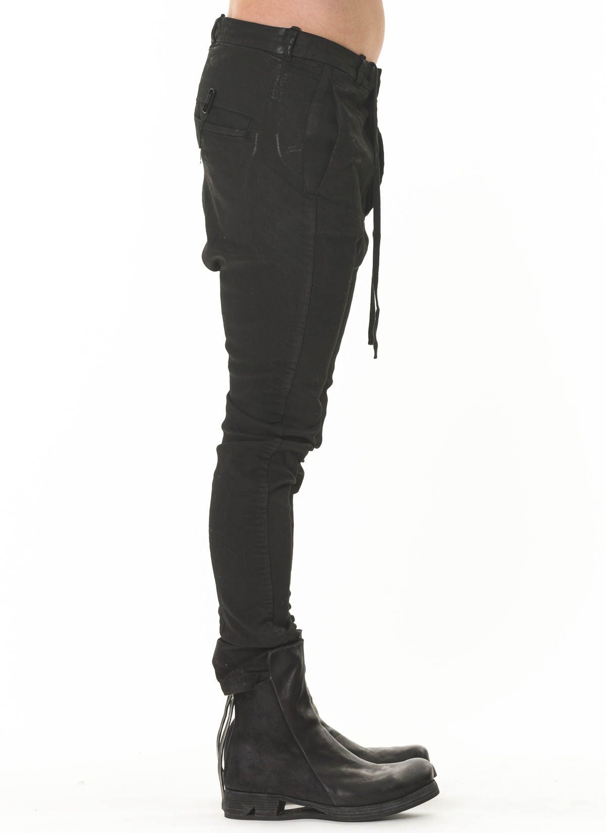 BORIS BIDJAN SABERI P4, black, 98% CO / 2% LY (F1939)