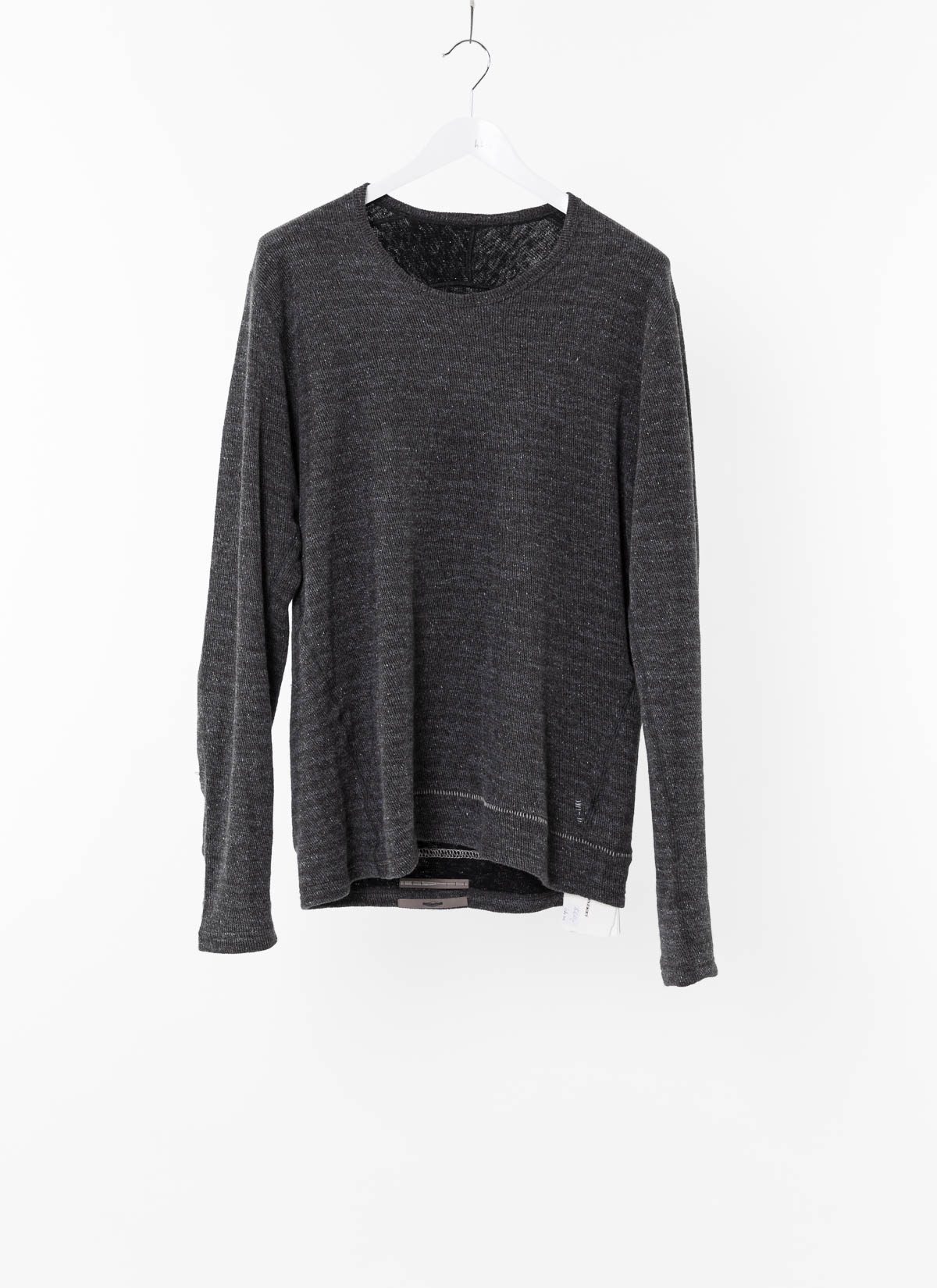 TAICHI MURAKAMI Sweater T-shirt U L.s, black grey, cashmere x