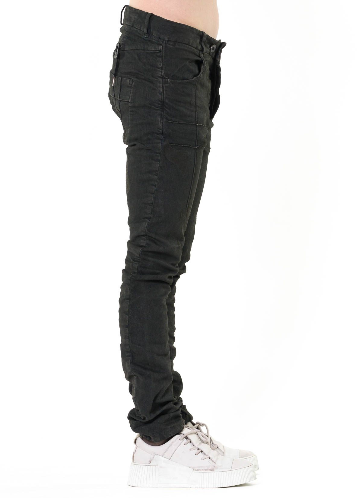 BORIS BIDJAN SABERI P13.D TF, wehr denim, 98% CO / 2% PU (FKU10002)