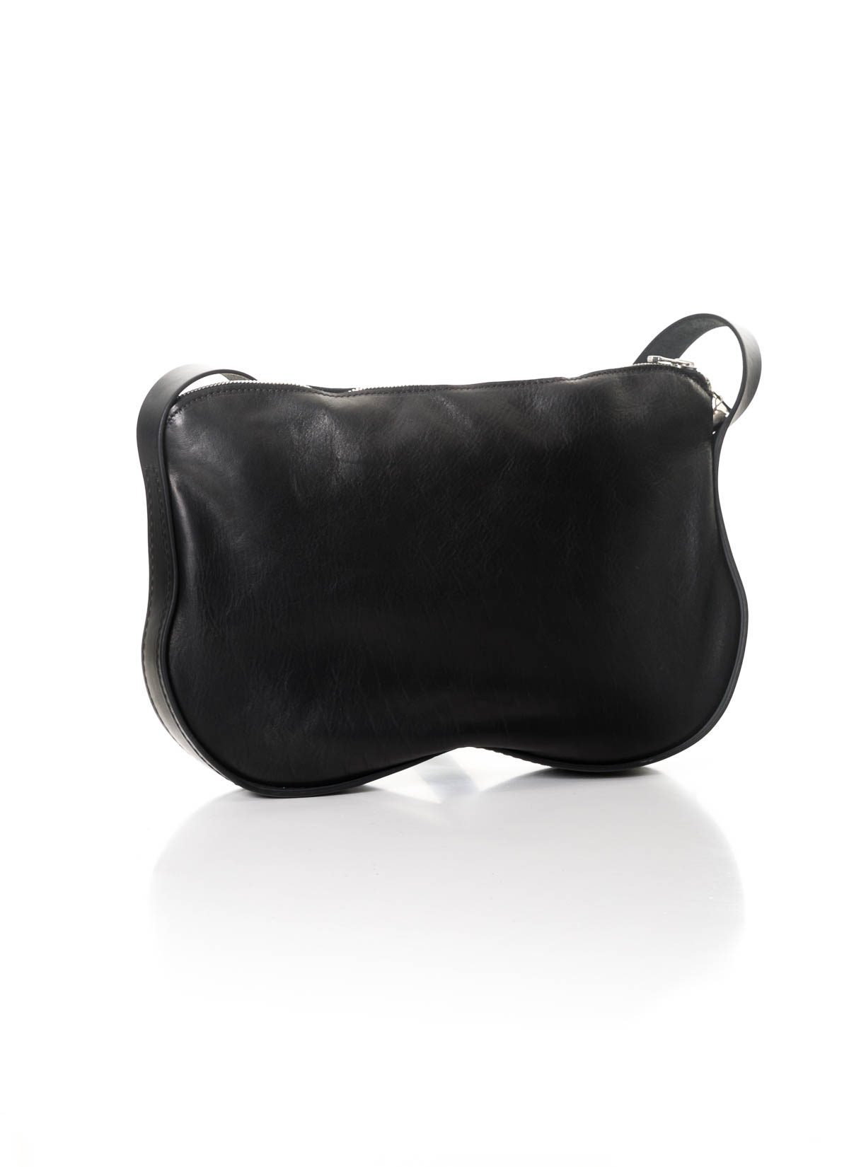 hide-m  GUIDI Q10M Shoulder Bag, black horse leather