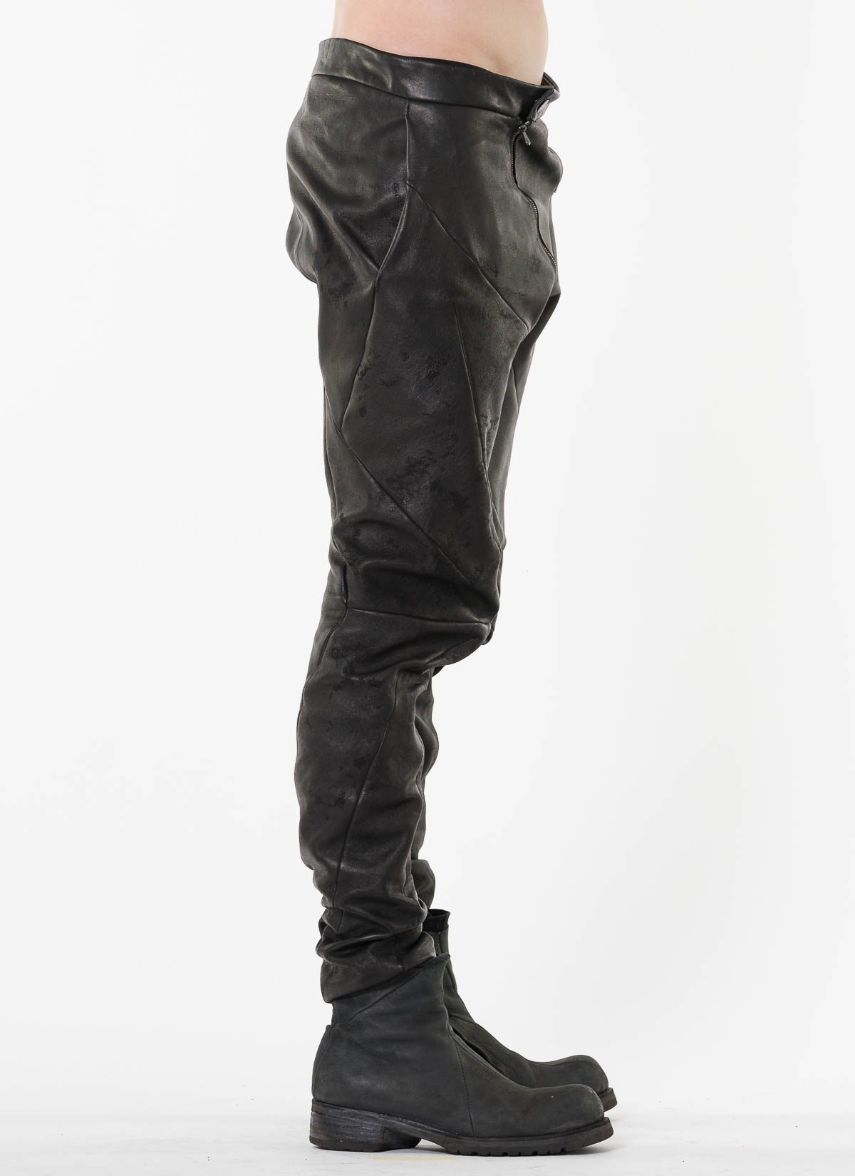 LEON EMANUEL BLANCK Distortion Fitted Long Pants