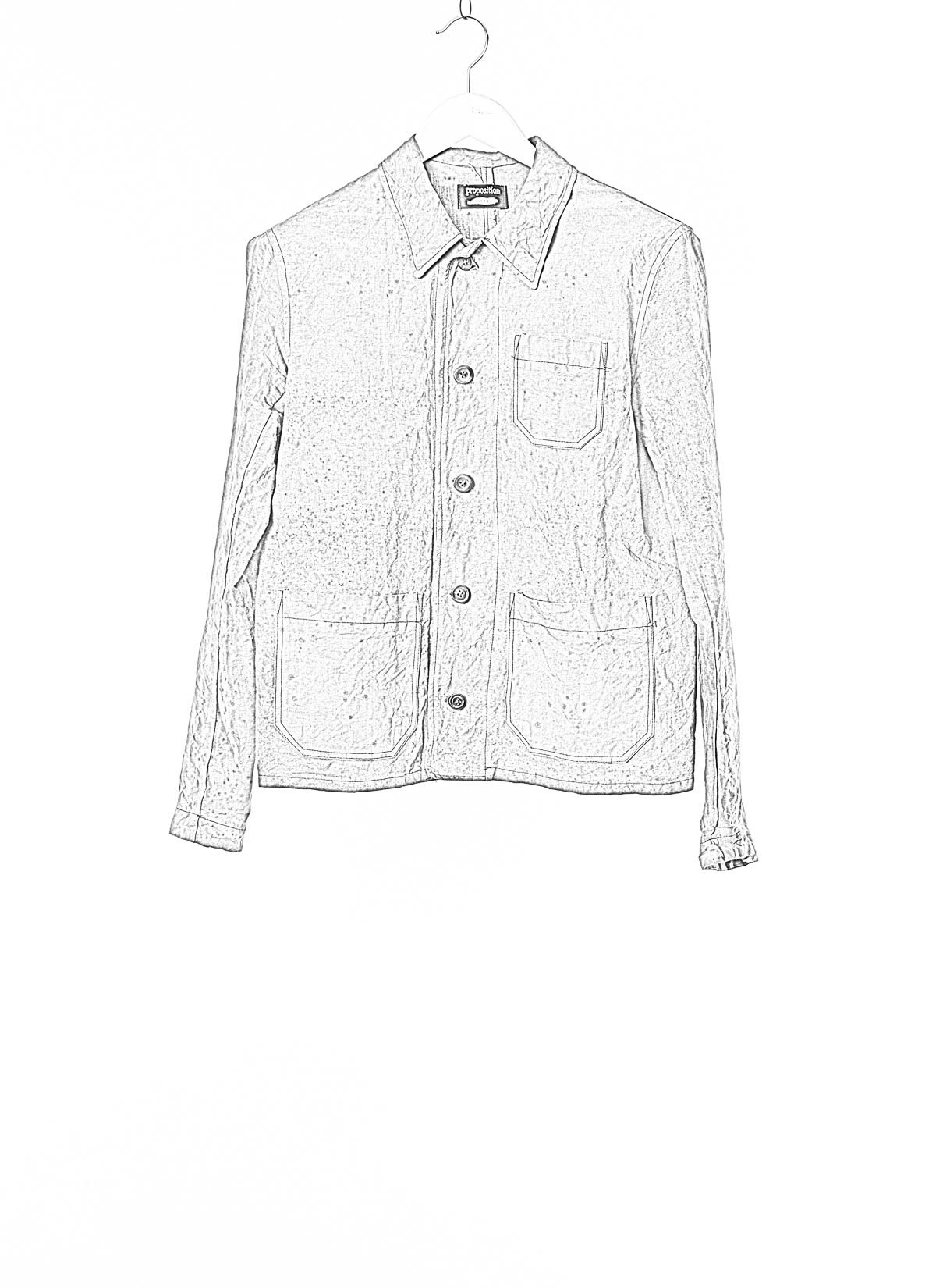 Linen workwear outlet jacket