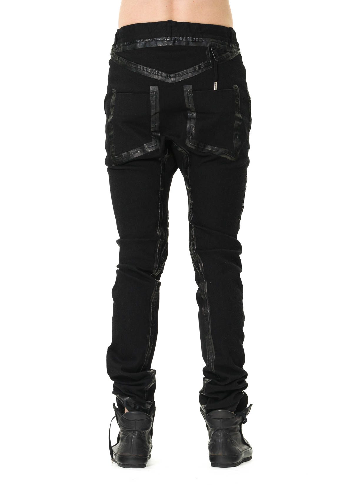 BORIS BIDJAN SABERI P14 ST SF, black, 98% CO / 2% PU (F1603K)