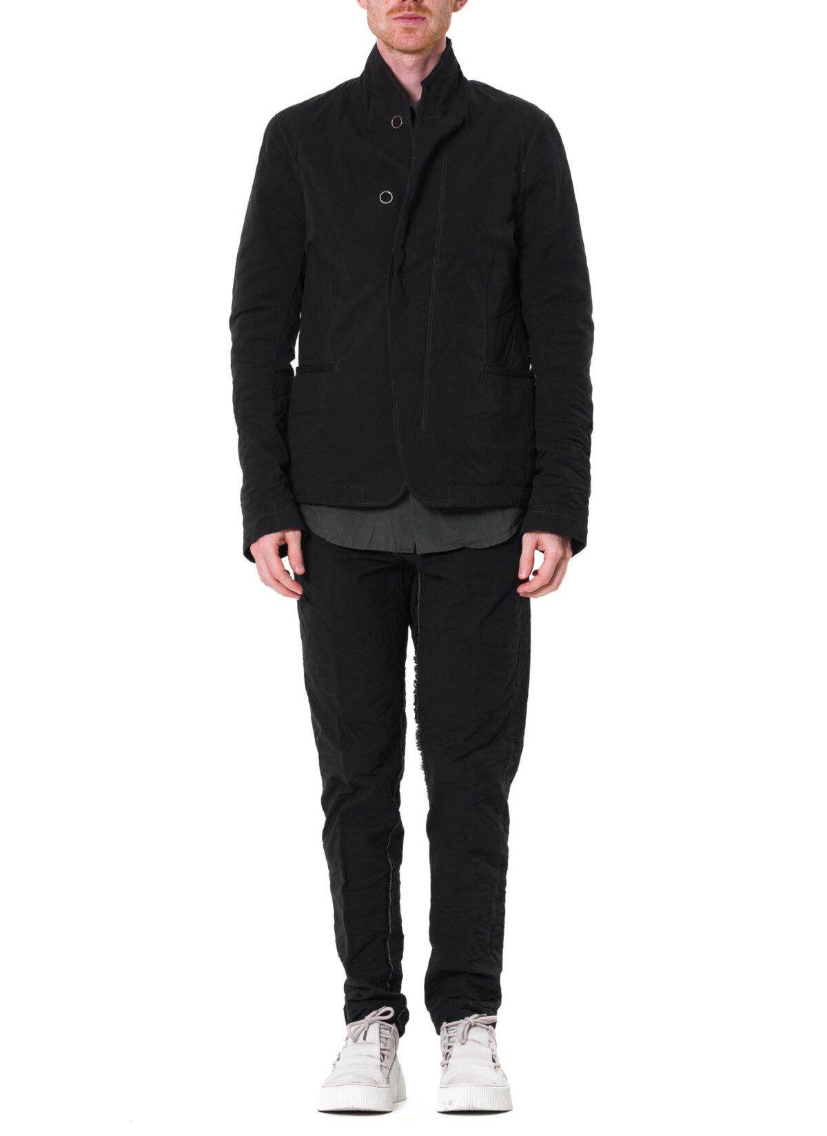 TAICHI MURAKAMI Work Blazer, black, cotton