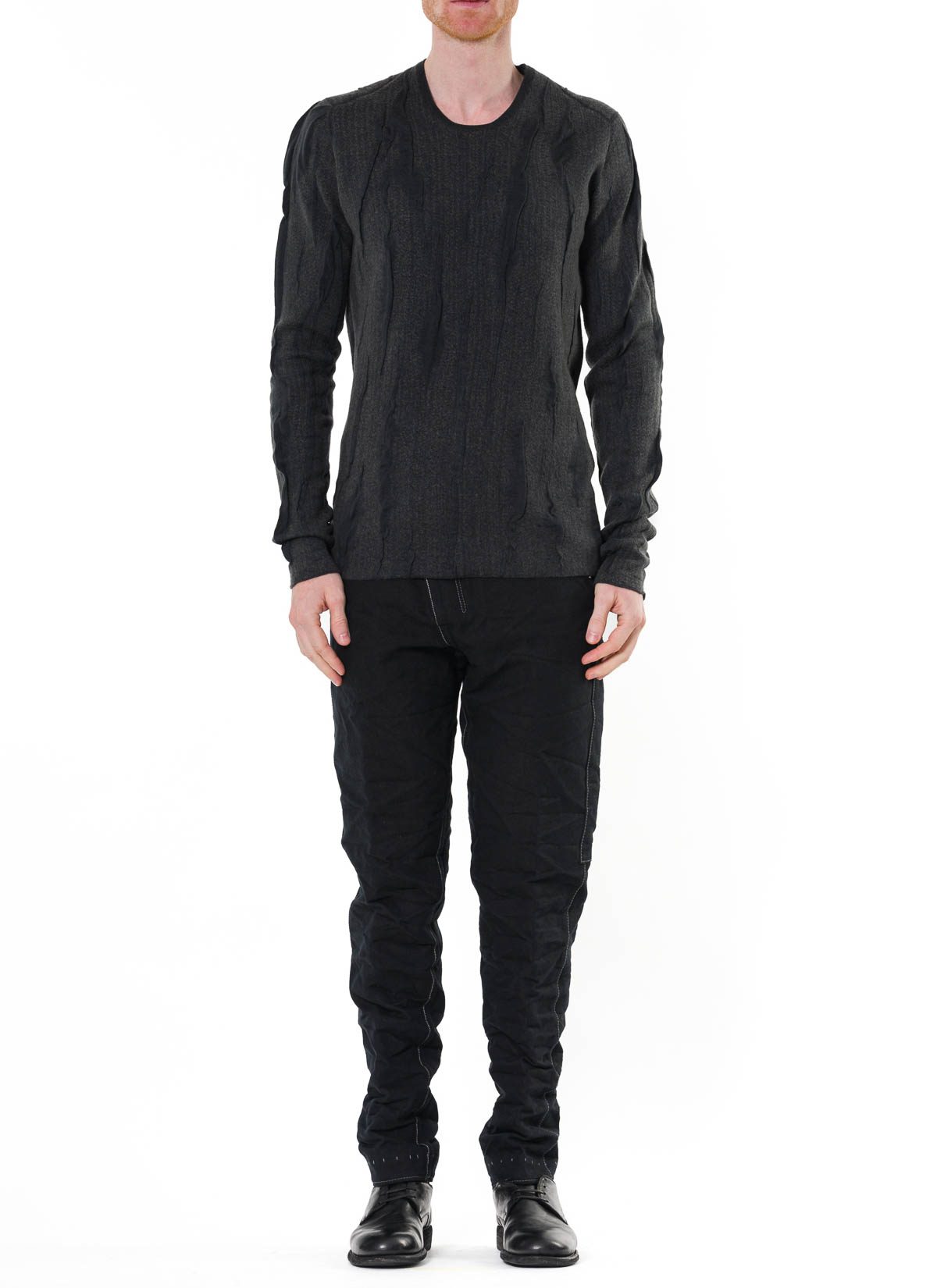 LABEL UNDER CONSTRUCTION Lunar Sweater reversible, dark grey