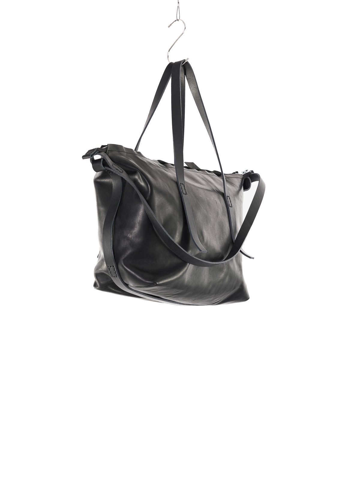 BORIS BIDJAN SABERI BAG48, black, horse leather (F2518M)