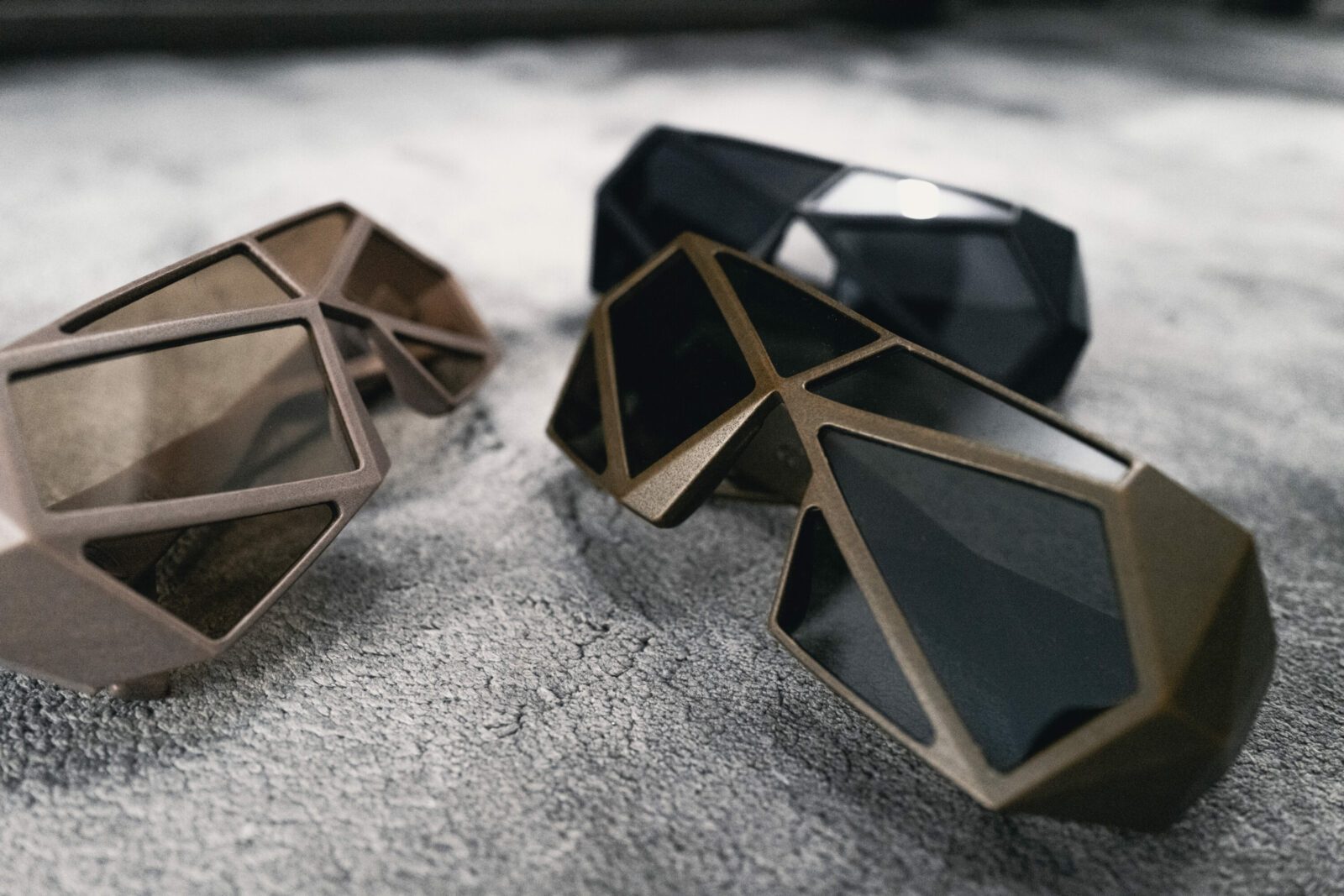 Gafas de sol Polygon de nailon de Leon Emanuel Blanck - Gafas de sol vanguardistas y futuristas