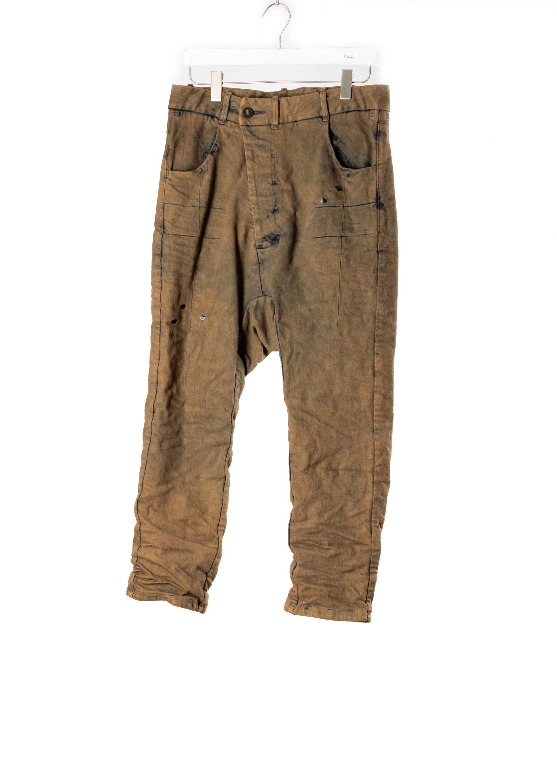 専用11 by boris bidjan saberi baggy pants 11 BY BORIS BIDJAN SABERI LOW CROTCH BAGGY PANTS / OBJECT