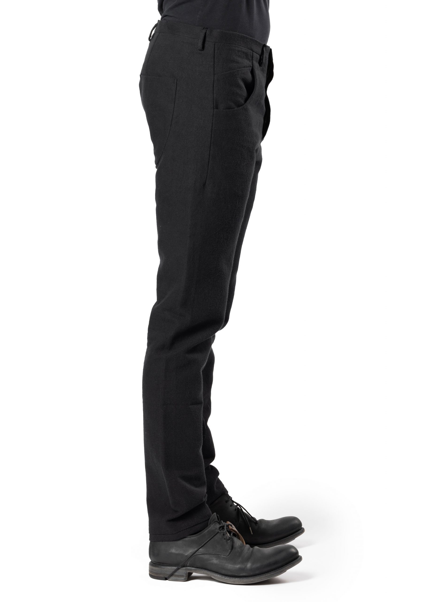 LABEL UNDER CONSTRUCTION One Cut Hybrid Jeans, black, cotton