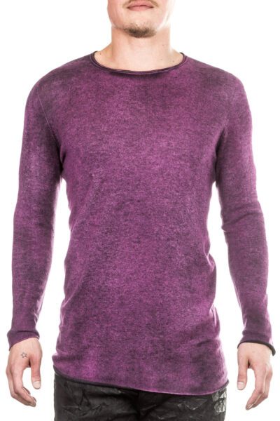 AVANT TOI Herren Wende Pullover magenta