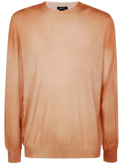 Avant Toi crew-neck sweater - Brown