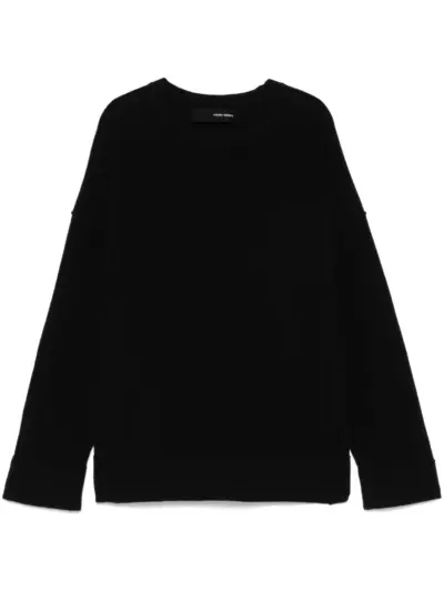 Isabel Benenato cashmere sweater - Black