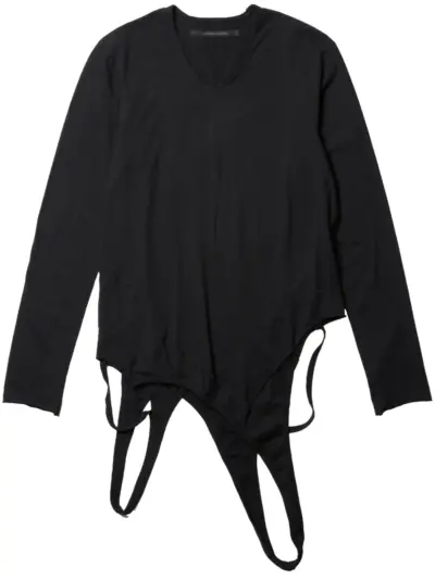 Julius Loop Membrane long-sleeve top - Black