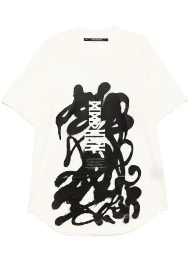 Julius graphic print T-shirt - White