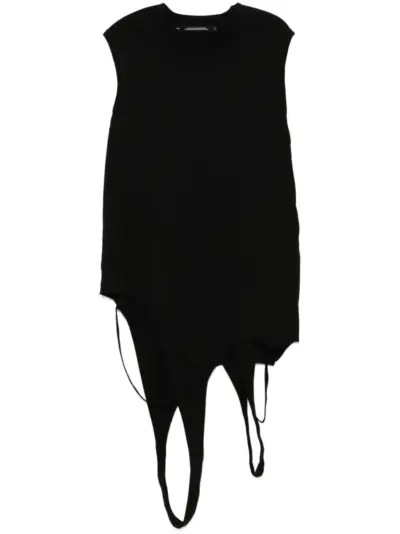 Julius loop tank top - Black