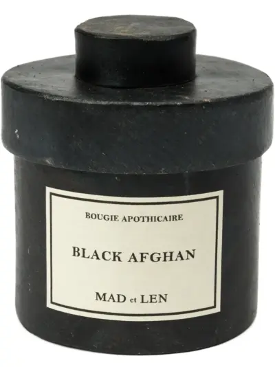 MAD et LEN Black Afghan scented candle (300g)