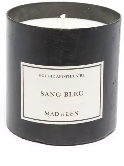 MAD et LEN Sang Bleu scented candle (300g) - Black