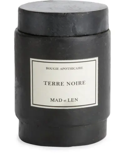 MAD et LEN Terre Noire Bougie Monarchia candle - Black