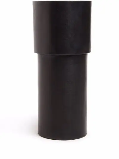 MAD et LEN medium candle holder - Black