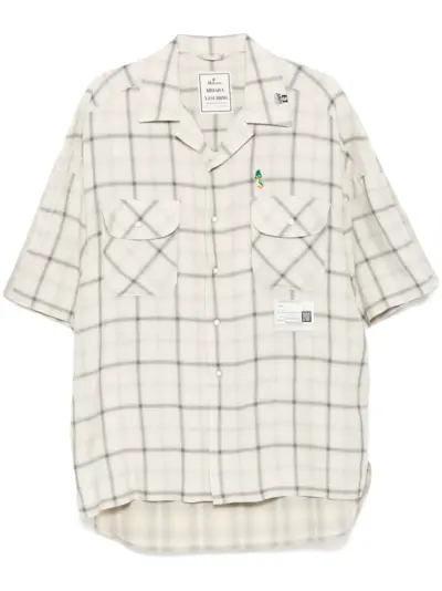 Maison MIHARA YASUHIRO layered shirt - Neutrals