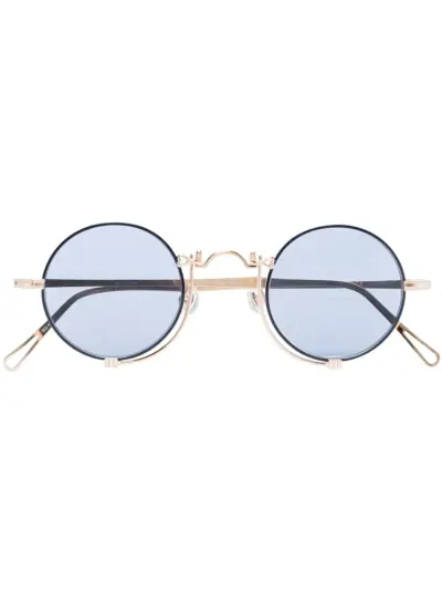 Matsuda 10601H Heritage round-frame sunglasses - Metallic