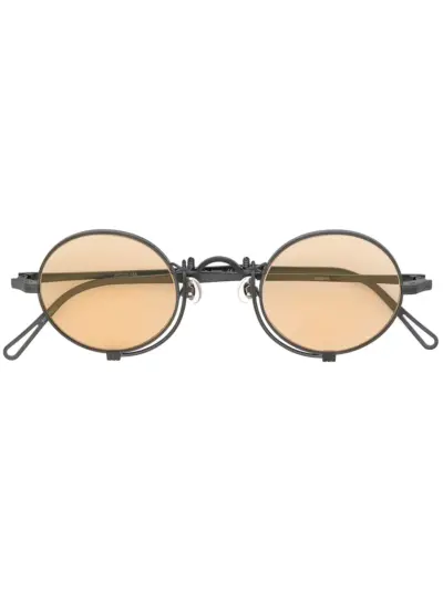 Matsuda oval frame sunglasses - Black