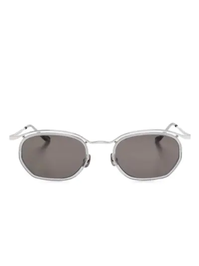 Matsuda oval-frame sunglasses - Grey