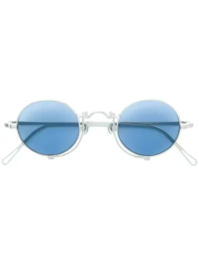 Matsuda round tinted sunglasses - Blue