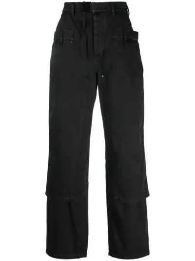 032c Double Shift cotton utility trousers - Grey