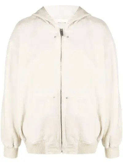 1017 ALYX 9SM zip-up hooded jacket - Neutrals