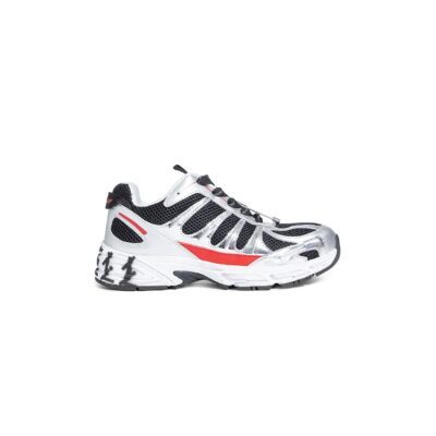 44 LABEL GROUP MAN SILVER SNEAKERS