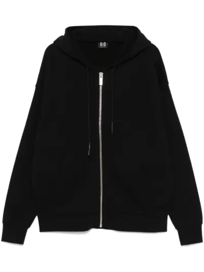 44 LABEL GROUP logo-print hoodie - Black