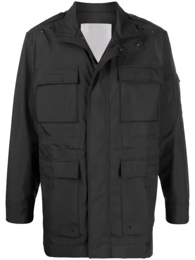 A-COLD-WALL* Rhombus cargo jacket - Black