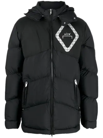 A-COLD-WALL* hooded padded jacket - Black