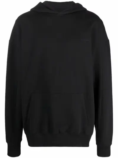 A-COLD-WALL* logo-patch pullover hoodie - Black