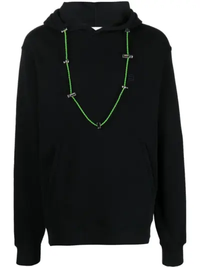 AMBUSH Stoppers relaxed-fit hoodie - Black