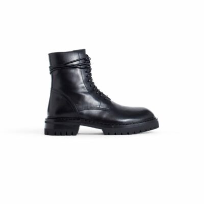 ANN DEMEULEMEESTER MAN BLACK BOOTS
