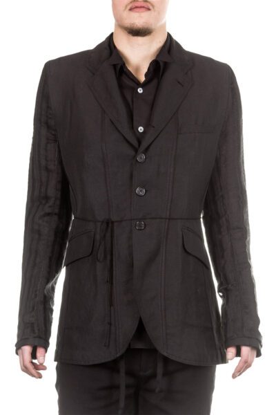 Ann Demeulemeester Herren Blazer schwarz