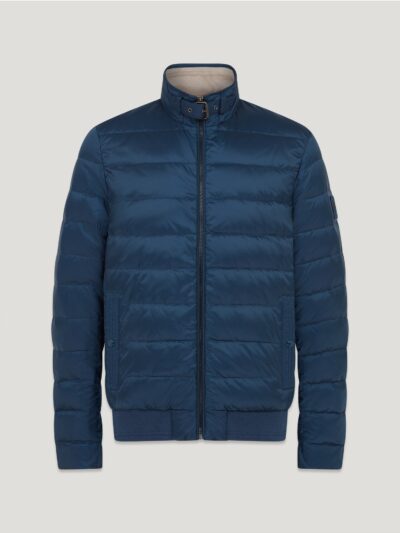 Belstaff Circuit Jacket Men's Down Filled Nylon Insignia Blue Size UK 50