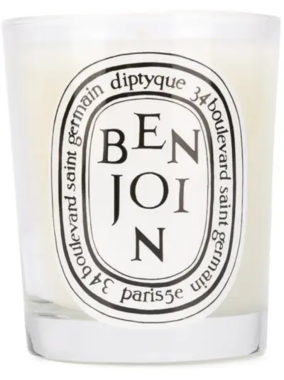 Diptyque Benjoin scented candle - White