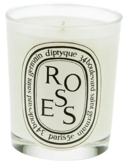 Diptyque 'Roses' candle - White