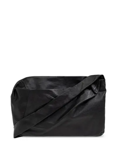 Discord Yohji Yamamoto asymmetric shoulder bag - Black
