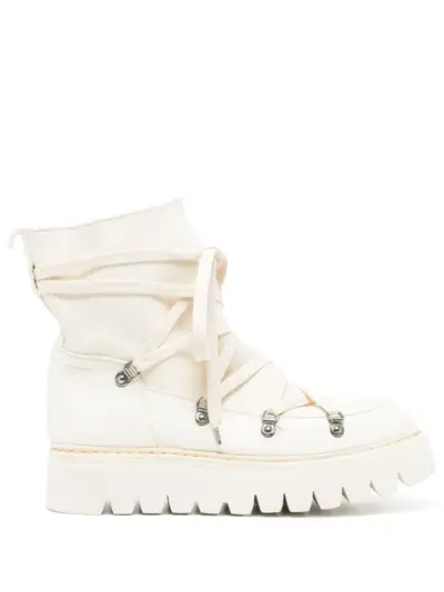 Guidi panelled chunky-sole boots - Neutrals