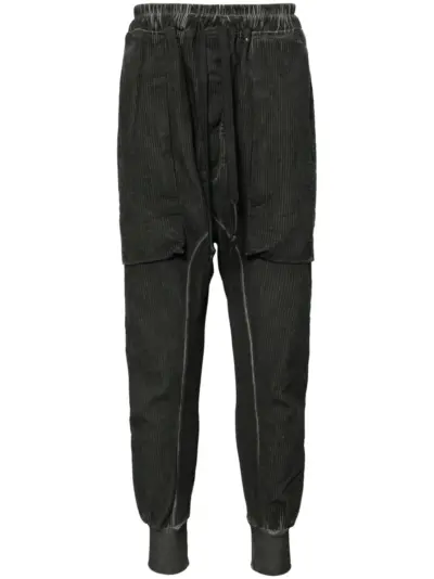 Isaac Sellam Experience Gusset Stripe trousers - Grey