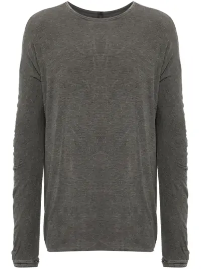 Isaac Sellam Experience Plomb knit T-shirt - Grey