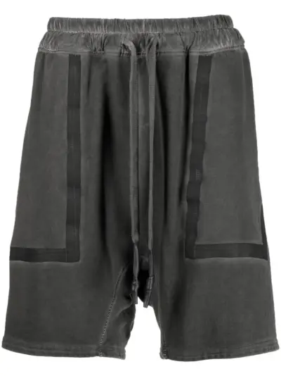 Isaac Sellam Experience drawstring track shorts - Grey