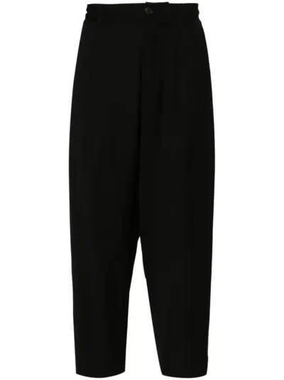 Isabel Benenato tailored cropped trousers - Black